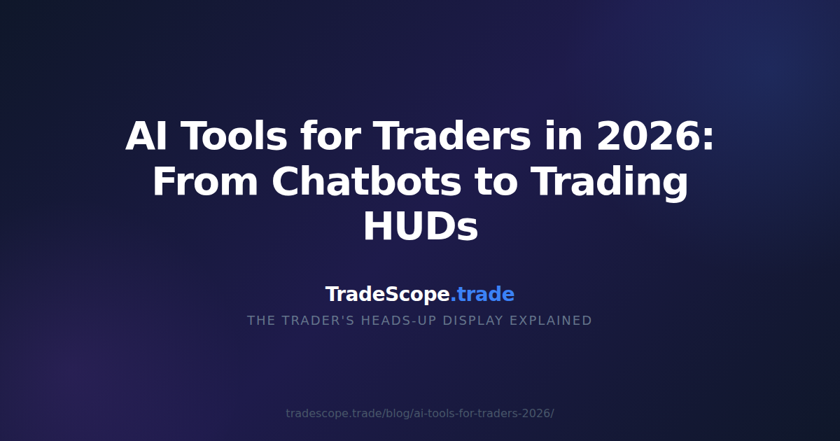 AI Tools for Traders in 2026: From Chatbots to Trading HUDs