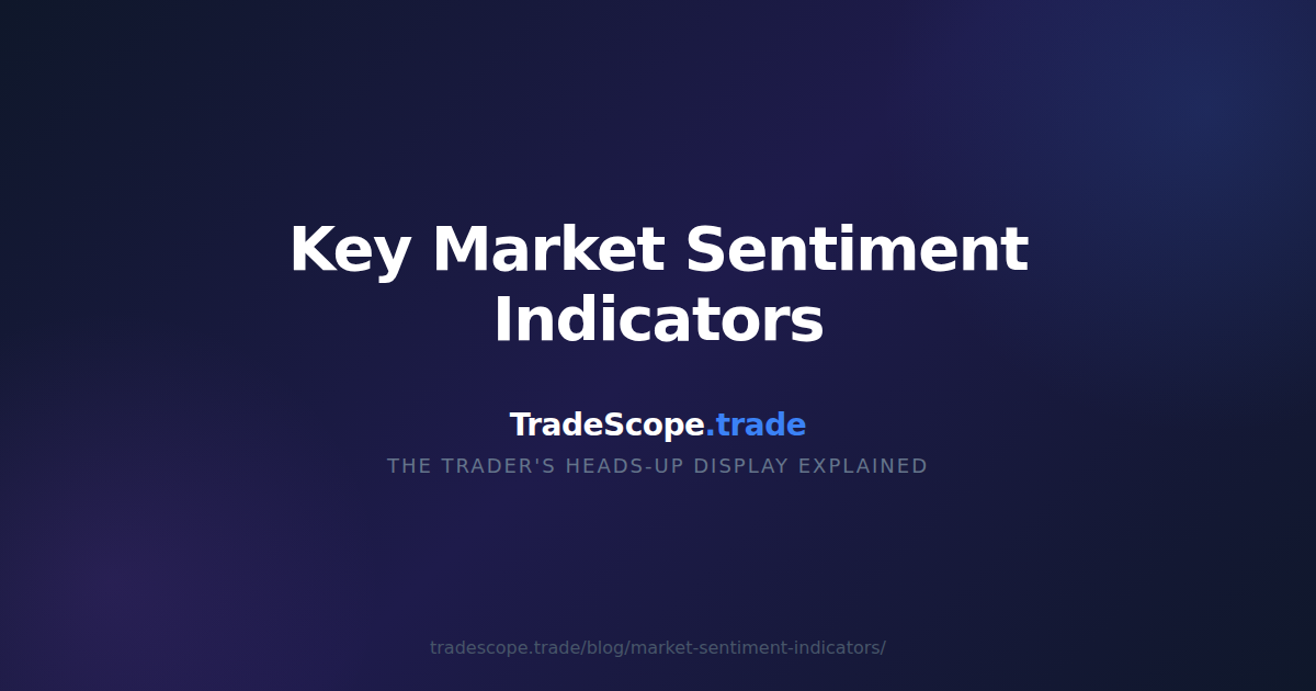 Key Market Sentiment Indicators — TradeScope