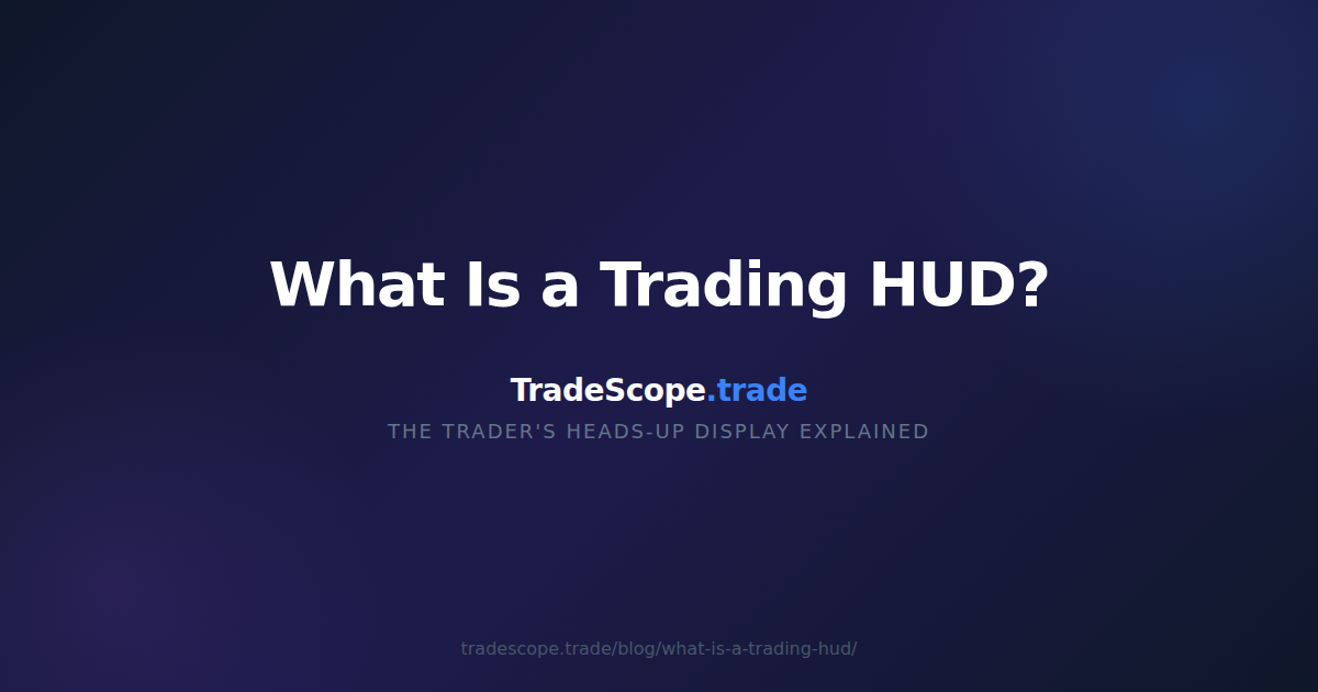 What Is a Trading HUD? — TradeScope